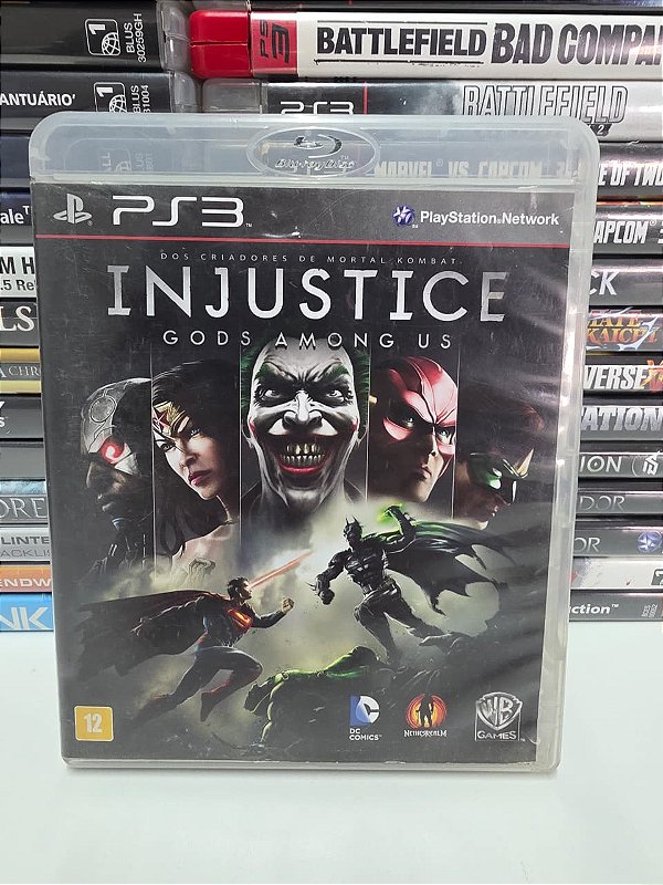 Injustice Gods Among Us - PS3 (BR/CIB)
