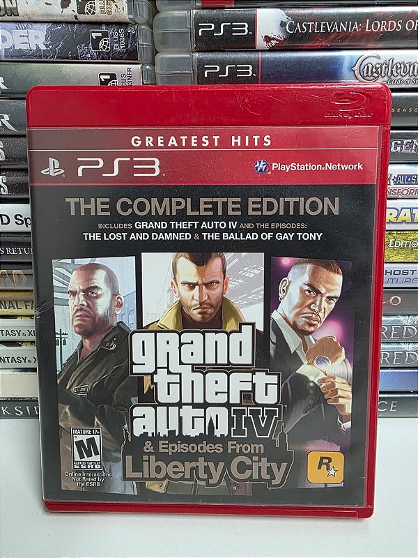 GTA IV Ep From Liberty City C Ed GH - PS3 (USA/CIB)