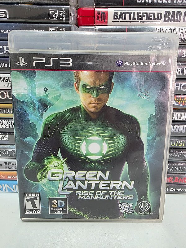 Green Lantern Rise of The Manhunters - PS3 (USA/CIB)