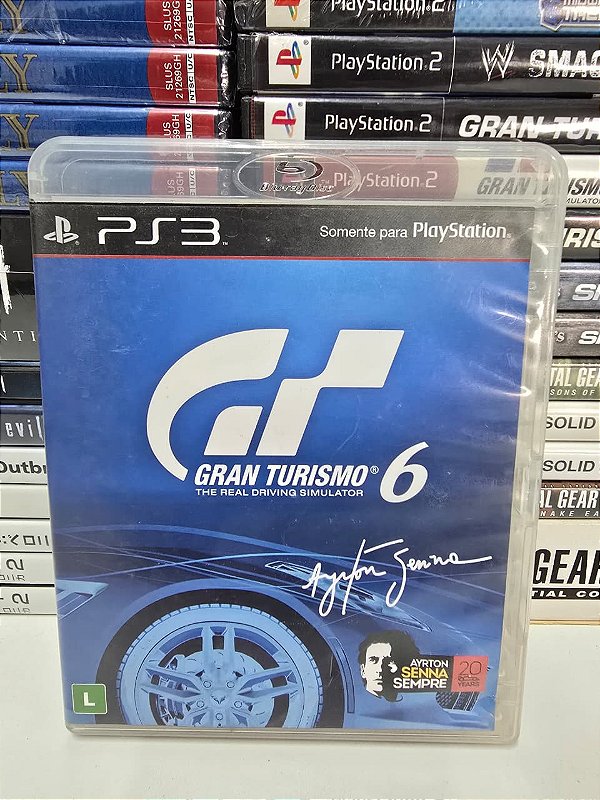 Gran Turismo 6 - PS3 (BR/Sem manual)