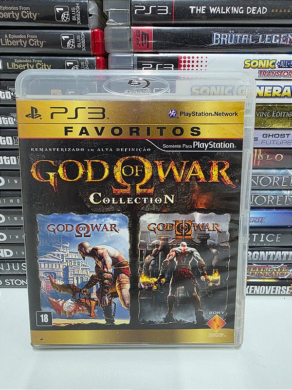 God of War Collection Favoritos - PS3 (BR/CIB)