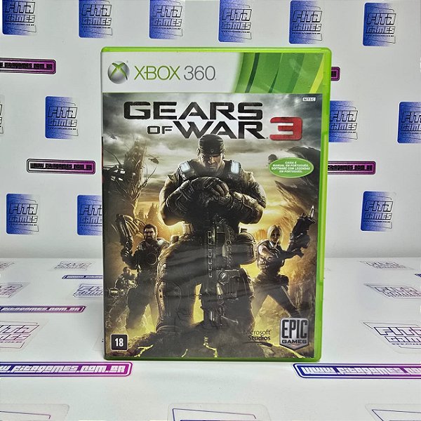 Gears of War 3 - XBOX 360 (BR/CIB)