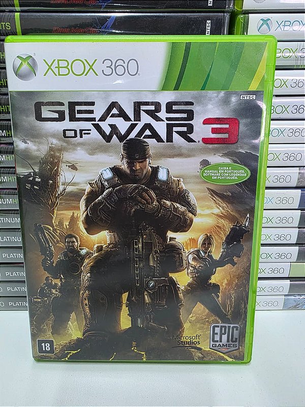 Gears of War 3 - XBOX 360 (BR/CIB)