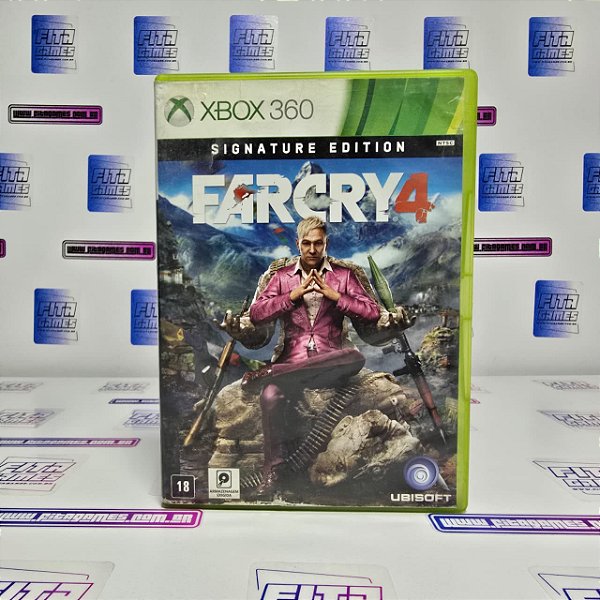 Farcry 4 Signature Ed - XBOX 360 (BR/Com riscos)