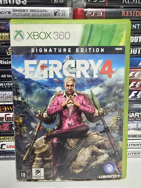 Farcry 4 Signature Ed - XBOX 360 (BR/Com riscos)