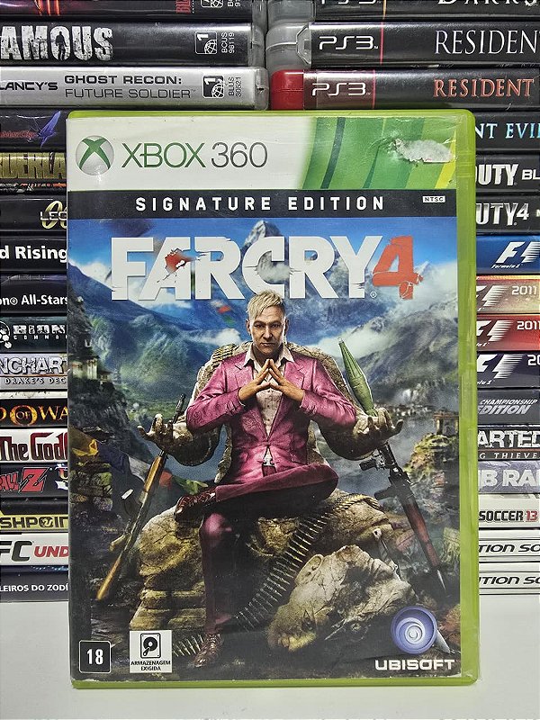 Farcry 4 Signature Ed - XBOX 360 (BR/Com riscos)