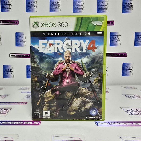 Farcry 4 Signature Ed - XBOX 360 (BR/Com riscos)