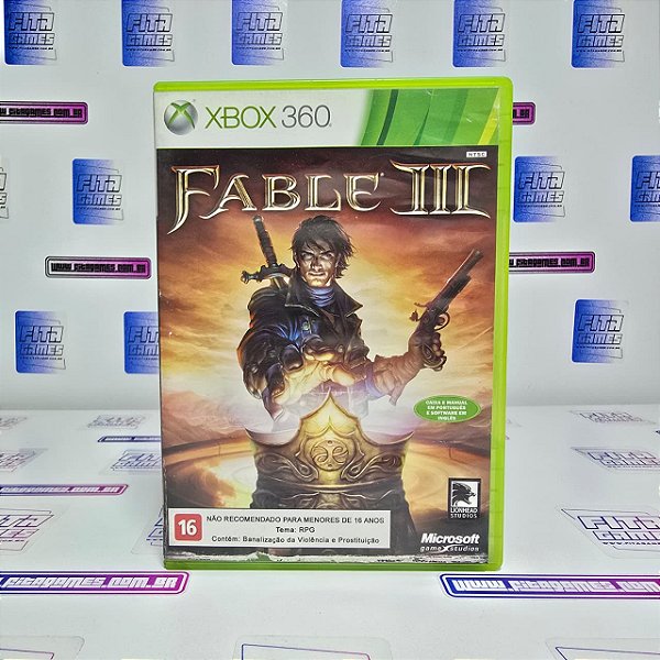 Fable III - XBOX 360 (BR/Manual sem capa)