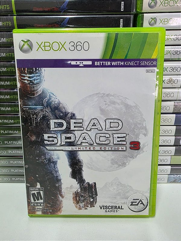 Dead Space 3 Limited Ed - XBOX 360 (Obs:USA/CIB)