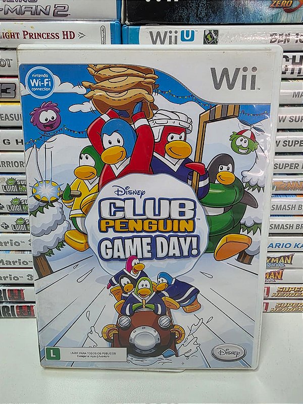 Club Penguin GD! - Wii (Sem manual/Capa quebrada)