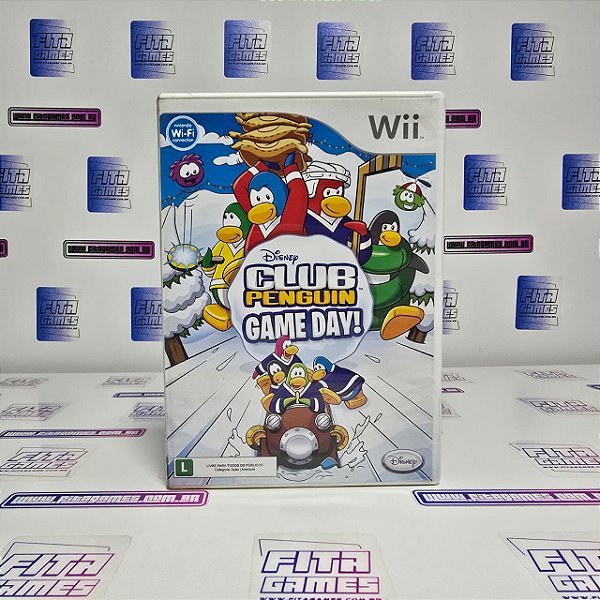 Club Penguin GD! - Wii (Sem manual/Capa quebrada)