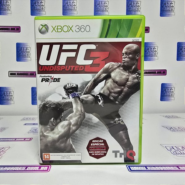 UFC Undisputed 3 - XBOX 360 (BR/CIB)