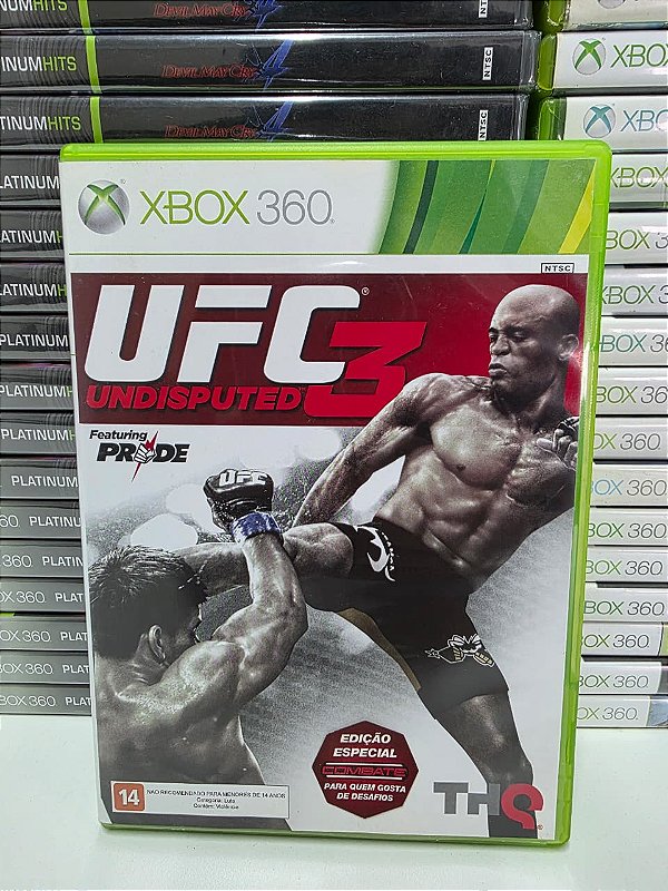UFC Undisputed 3 - XBOX 360 (BR/CIB)