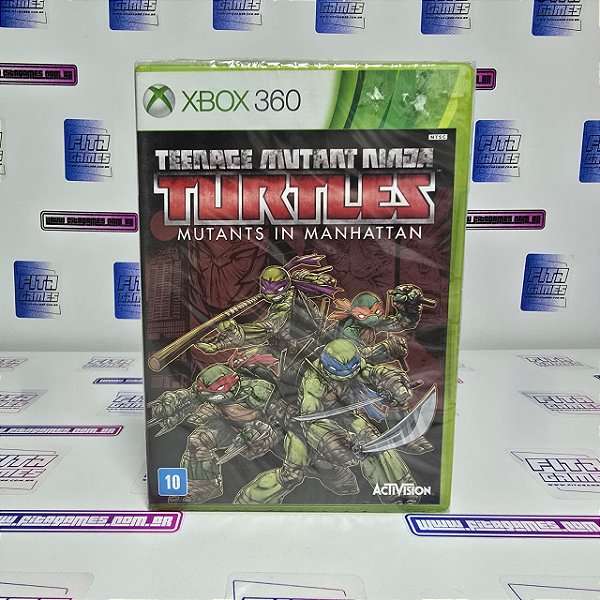 TMNT Mutants in Manhattan - XBOX 360 (BR/Novo)