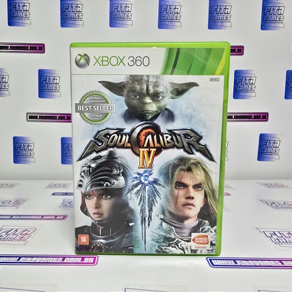 Soul Calibur IV - XBOX 360 (BR/Sem manual e com riscos)