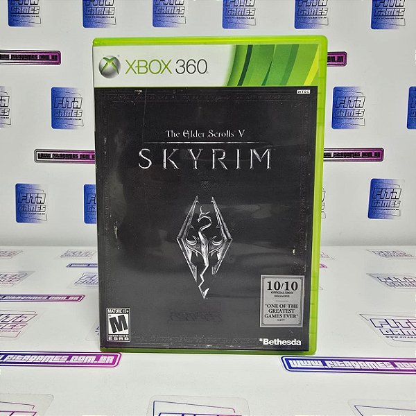 Skyrim V The Elder Scroll - XBOX 360 (USA/CIB)