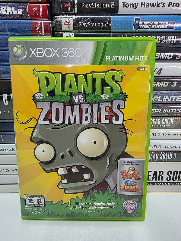 Plants vs Zombies - XBOX 360 (USA/CIB)