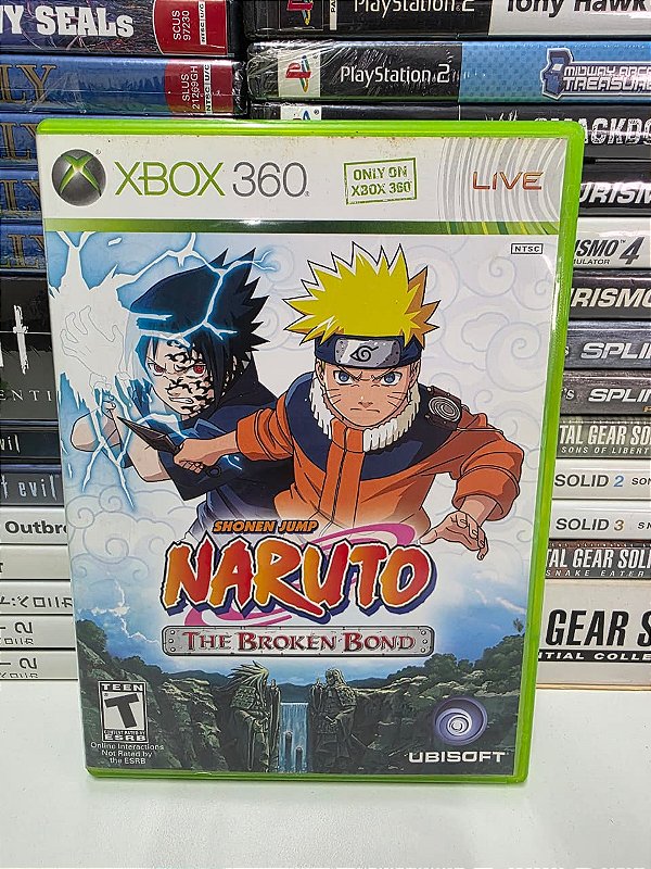 Naruto The Broken Bond - XBOX 360 (USA/CIB)