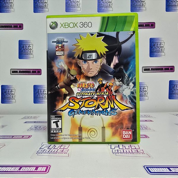 Naruto Shippuden UNSG - XBOX 360 (USA/CIB)