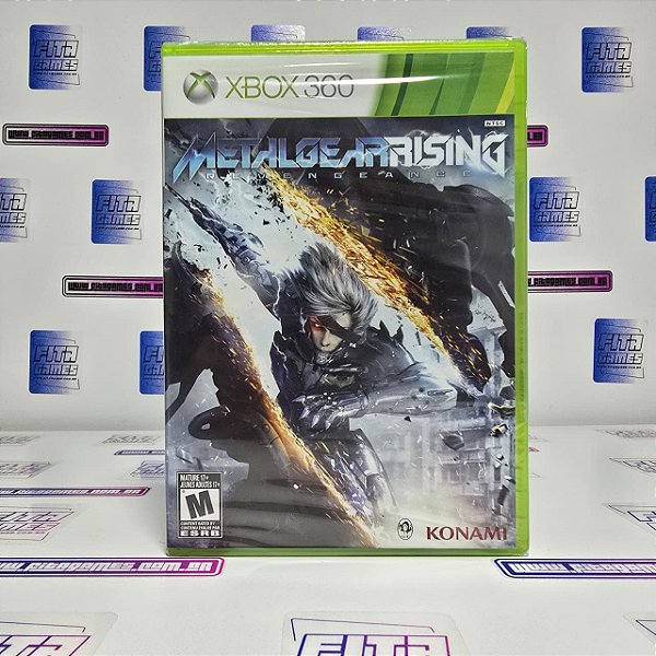 Metal Gear Rising Revengeance - XBOX 360 (USA/Novo)