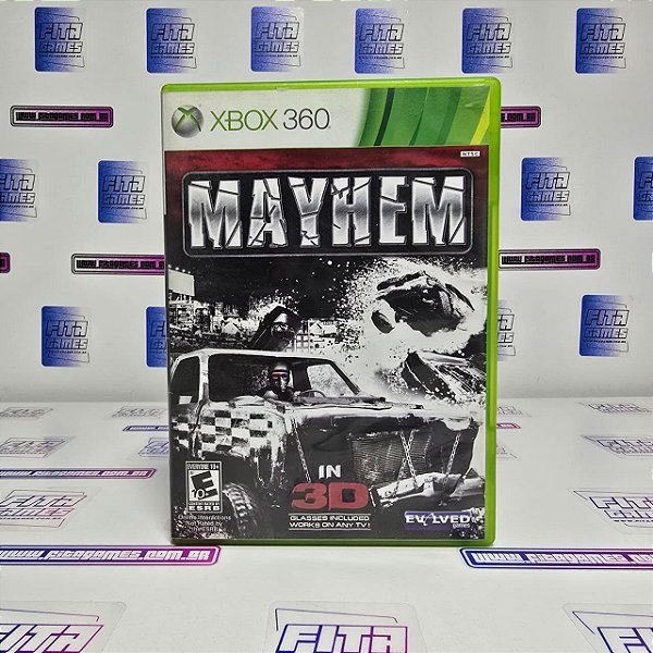 Mayhem - XBOX 360 (USA/Sem óculos)