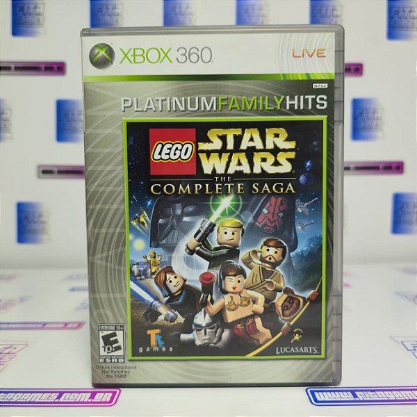 Lego Star Wars The Complete Saga - XBOX 360 (USA/CIB)