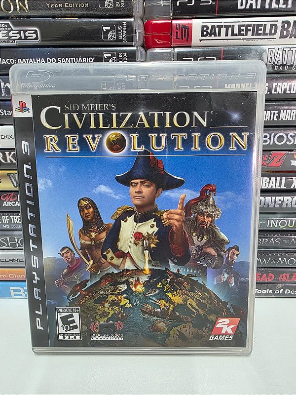 Sid Meier's Civilization Revolution - PS3 (USA/CIB)