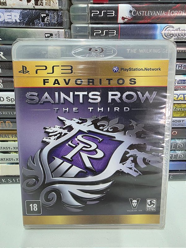 Saints Row The Third Favoritos - PS3 (BR/Novo)