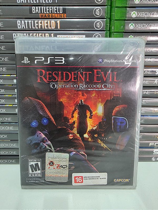 Resident Evil Op Raccoon City - PS3 (USA/Novo)