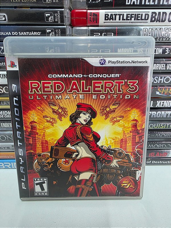 Red Alert 3 Ultimate Edition - PS3 (USA/CIB)