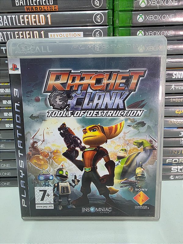 Ratchet e Clank Tools of Destruction - PS3 (EUR/CIB)