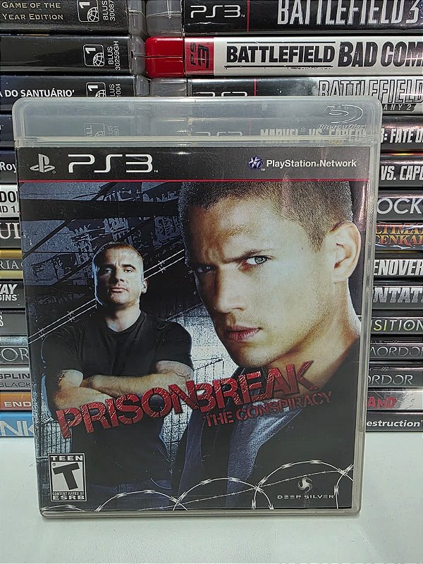 Prison Break The Conspiracy - PS3 (USA/Sem manual)