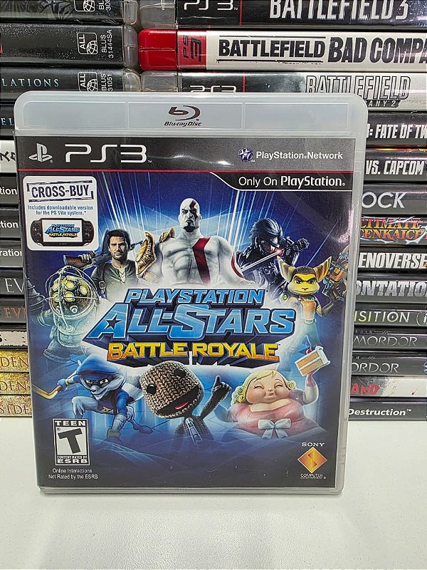PlayStation All-Stars Battle Royale - PS3 (USA/Sem manual)