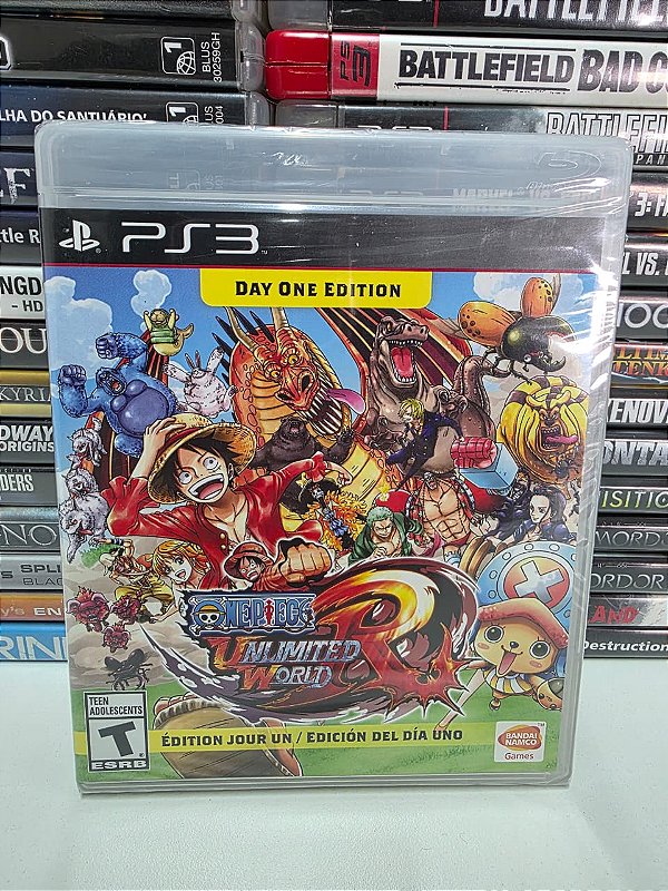 One Piece Unlimited World Red Ed - PS3 (USA/Novo)