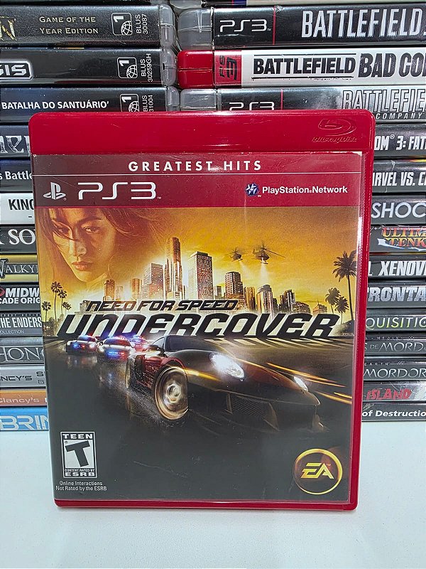 Need for Speed Undercover - PS3 (USA/CIB)