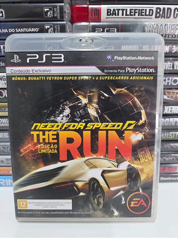 Need for Speed The Run - PS3 (BR/CIB)