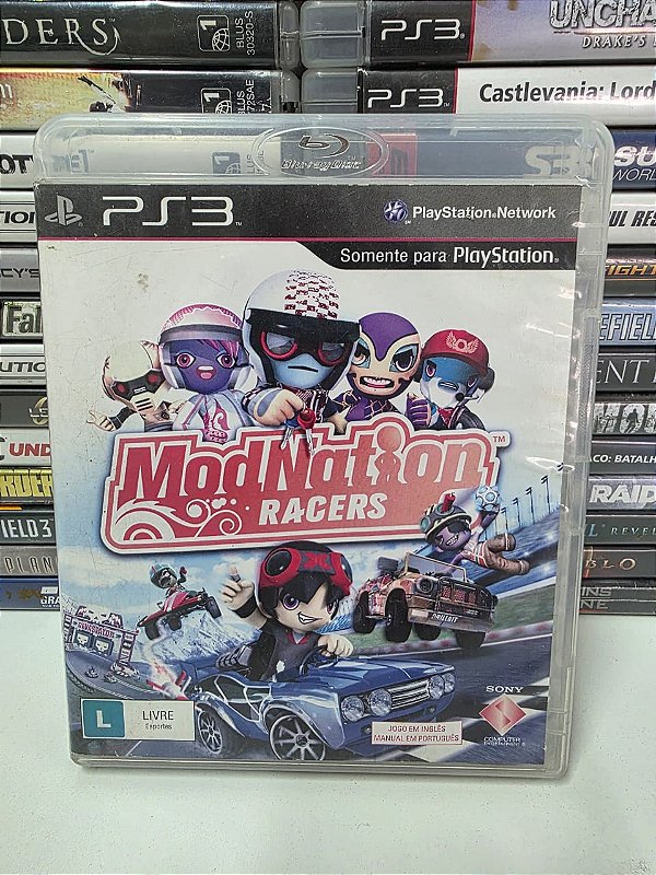 ModNation Racers - PS3 (BR/CIB)