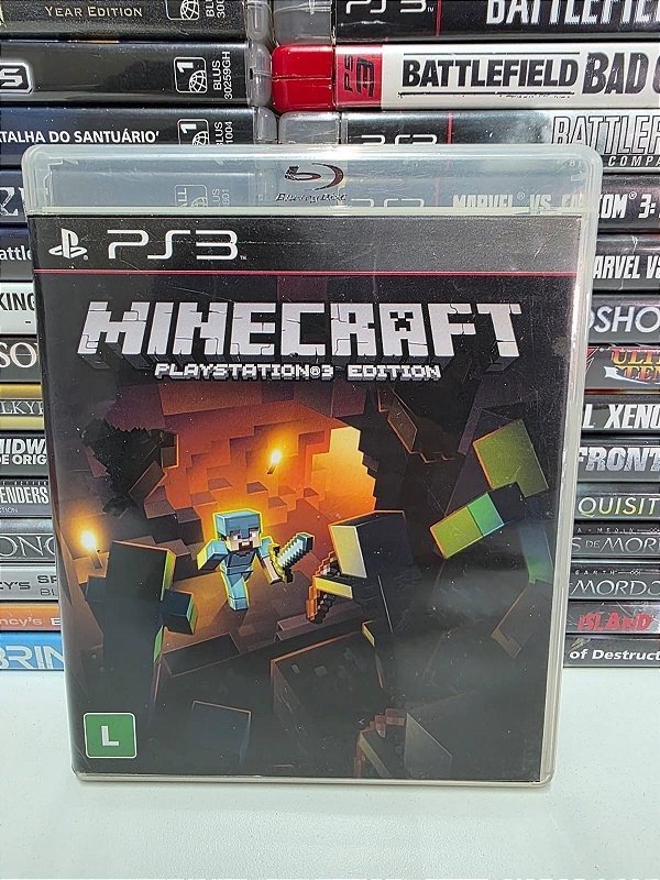 Minecraft Edição do Playstation 3 - PS3 (BR/CIB)