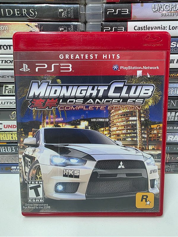 Midnight Club Los Angeles C. Edition GH - PS3 (USA/CIB)