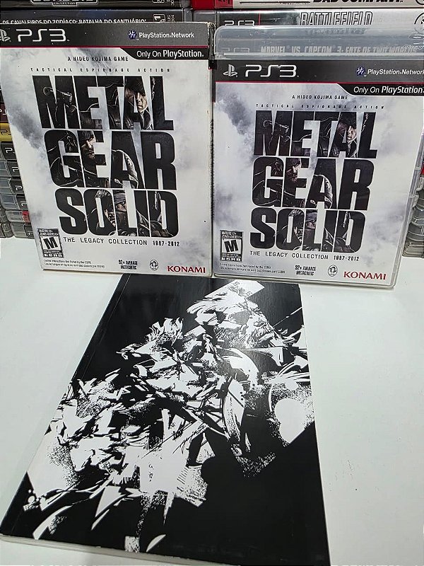 MGS The Legacy Collection c/ Art book - PS3 (USA/CIB)