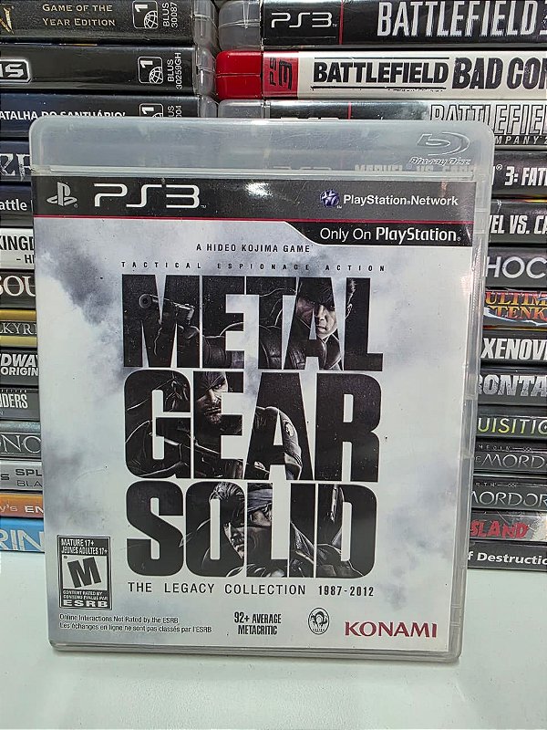 Metal Gear Solid The Legacy Collection - PS3 (USA/CIB