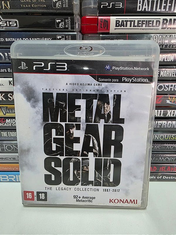 Metal Gear Solid The Legacy Collection - PS3 (BR/CIB)