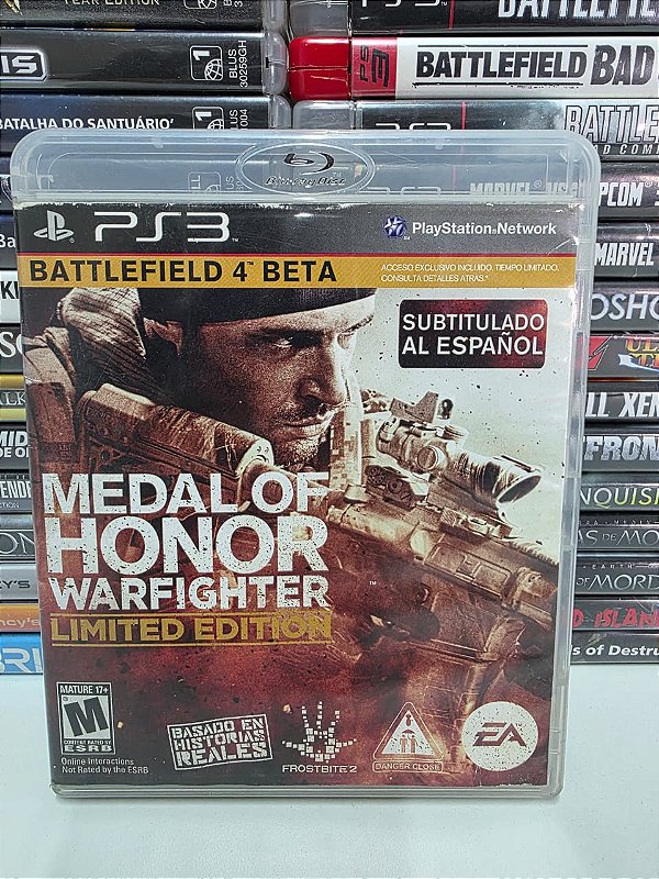 Medal of Honor Warfighter Lim. Ed - PS3 (USA/CIB)
