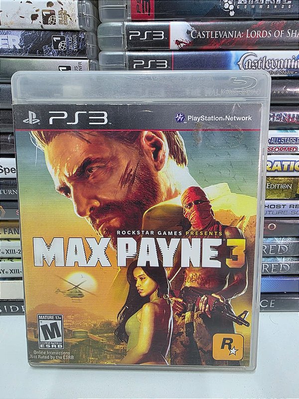 Max Payne 3 - PS3 (USA/Sem manual)
