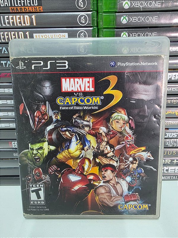 Marvel vs Capcom 3 Fate of Two Worlds - PS3 (USA/CIB)