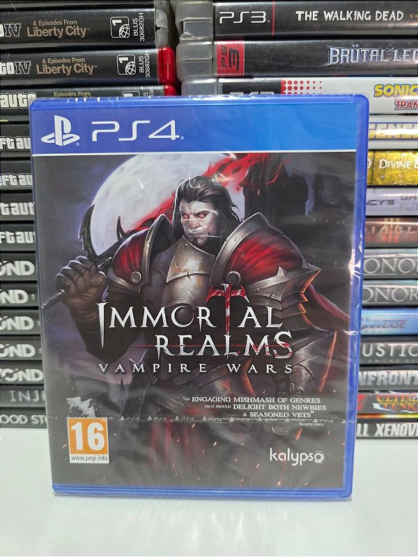 Immortal Realms Vampire Wars - PS4 (EUR/Novo)