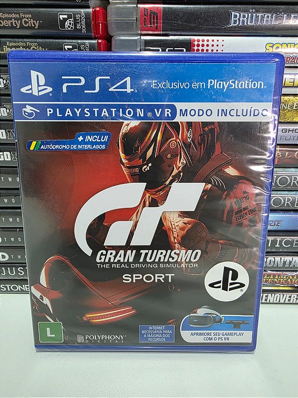 Gran Turismo The Real Driving Simulator - PS4 (BR/Novo)