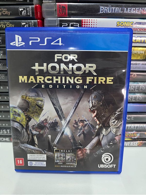 For Honor Marching Fire Edition - PS4 (BR/CIB)