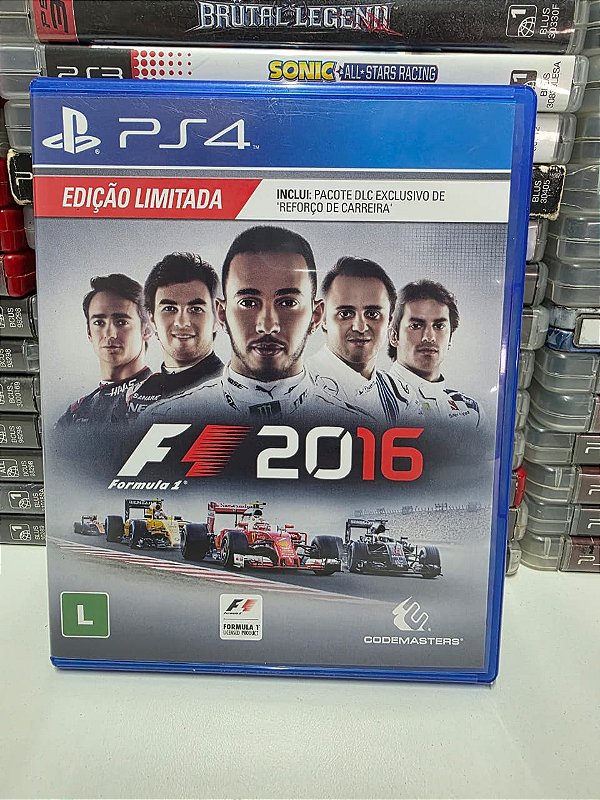 F1 2016 Edição Limitada - PS4 (BR/CIB)