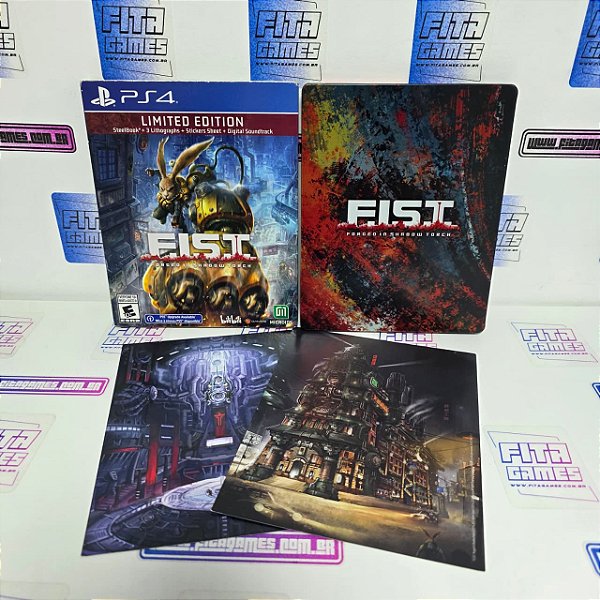 F.I.S.T. SteelBook - PS4 (USA/CIB)